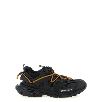 Balenciaga Black Polyethylene Athletic Sneakers
