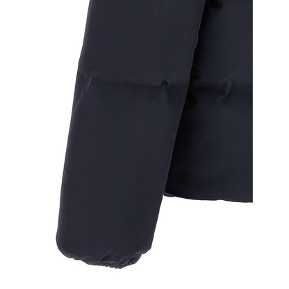 Herno Blue Polyamide Full-Length Jacket