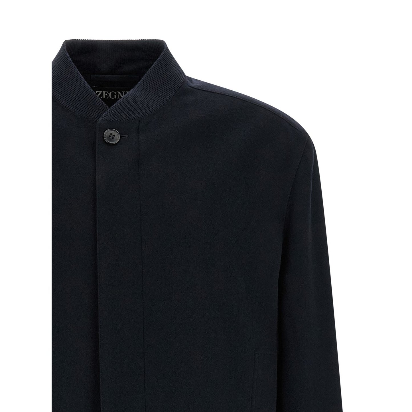 ZEGNA Blue Cashmere Bomber
