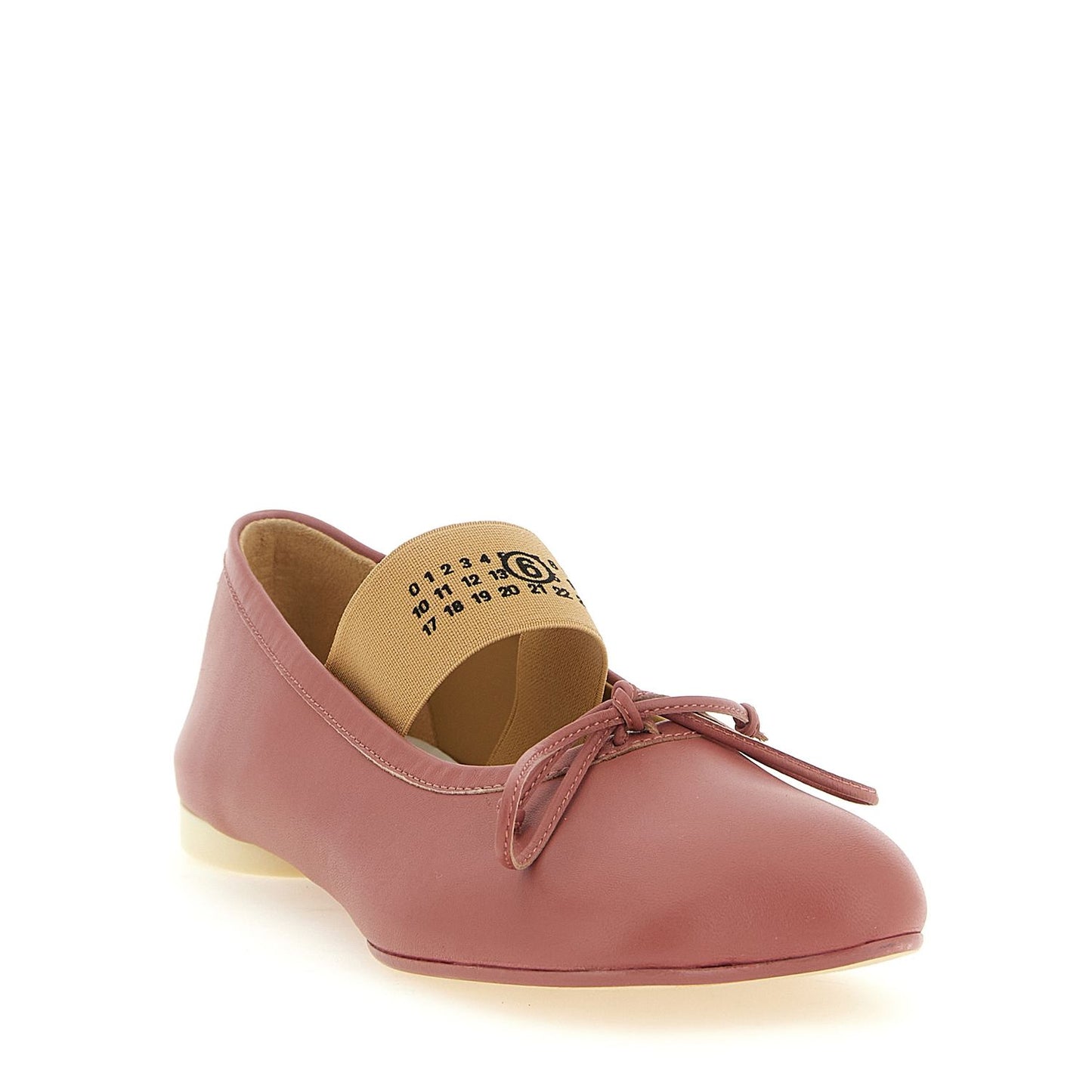MM6 Maison Margiela Multicolor Lambskin Ballet Flats