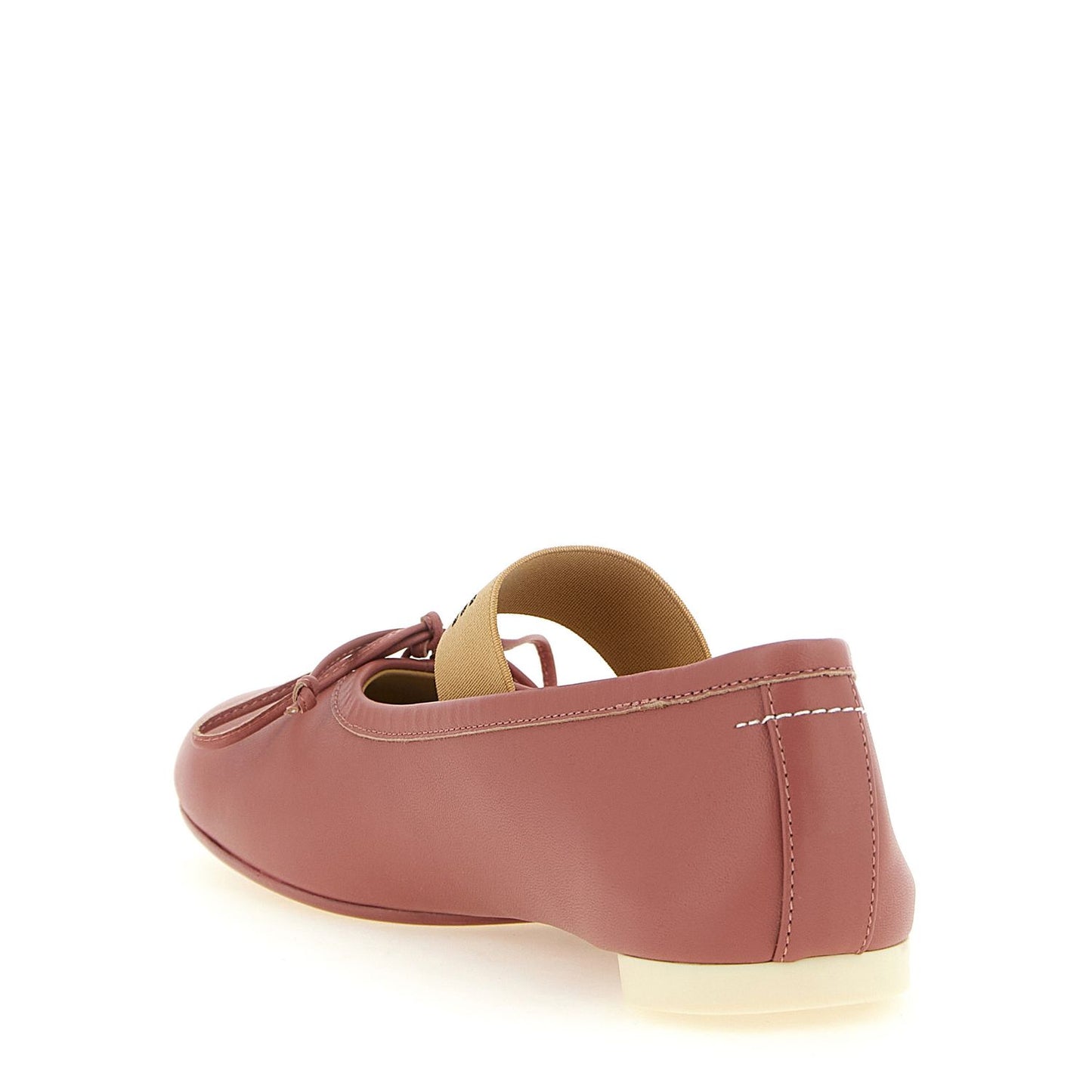 MM6 Maison Margiela Multicolor Lambskin Ballet Flats