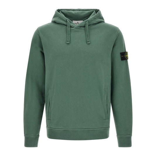Stone Island Bicolor Cotton Sweatshirt