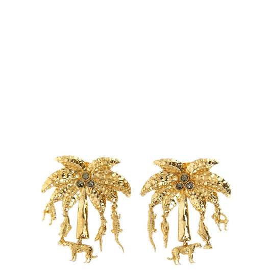 Jacquemus Gold Brass Earrings