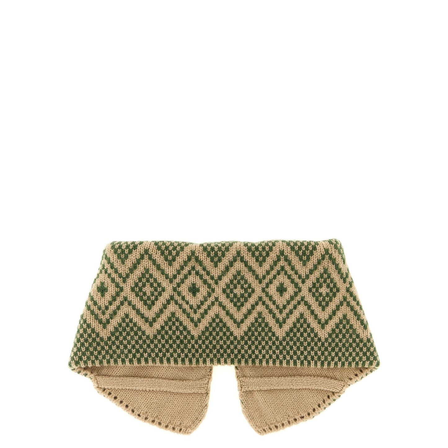 Dries Van Noten Beige Wool Scarf