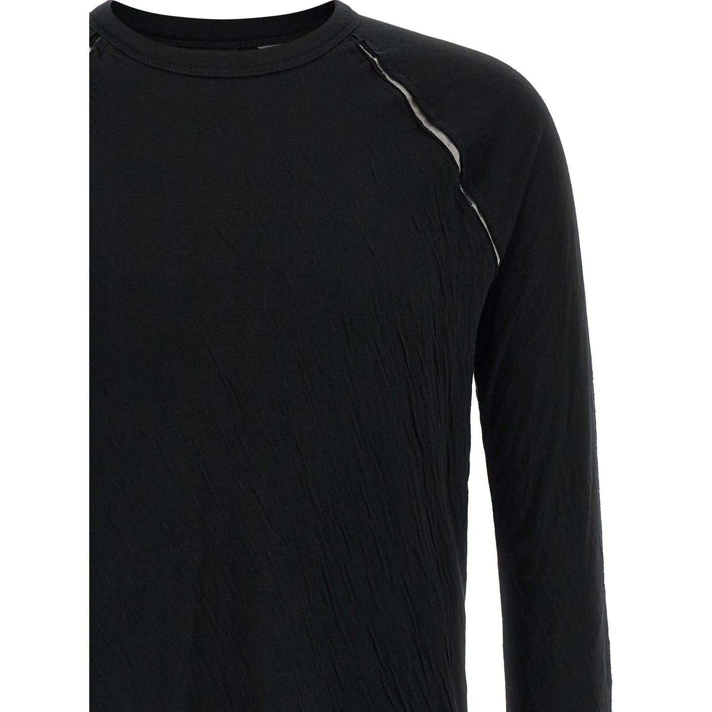 Thom Krom Black Cotton T-Shirt
