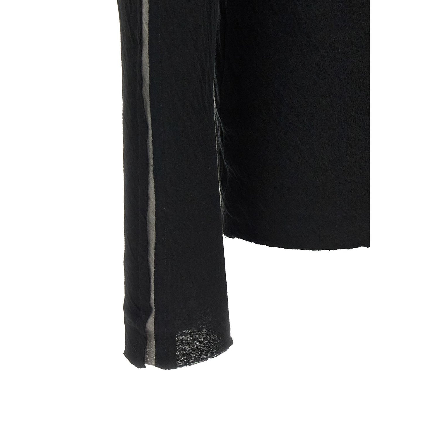 Thom Krom Black Cotton T-Shirt