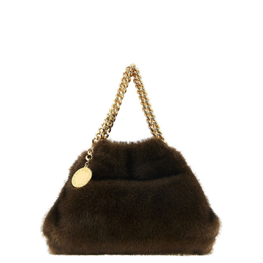 Stella McCartney Brown Polyester Handbag