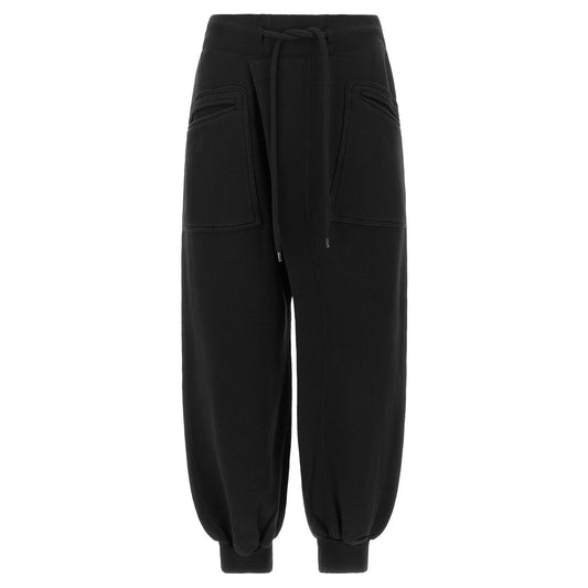R13 Black Cotton Joggers (Workout Pants)