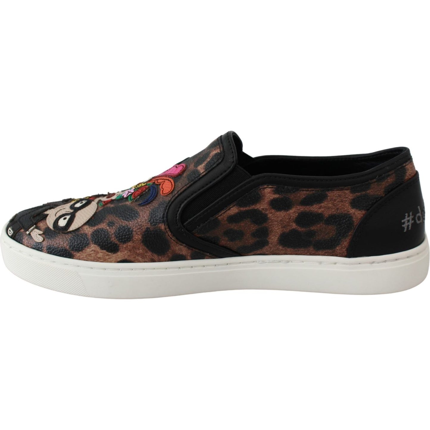 Dolce & Gabbana Leather Leopard #dgfamily Loafers Shoes Dolce & Gabbana