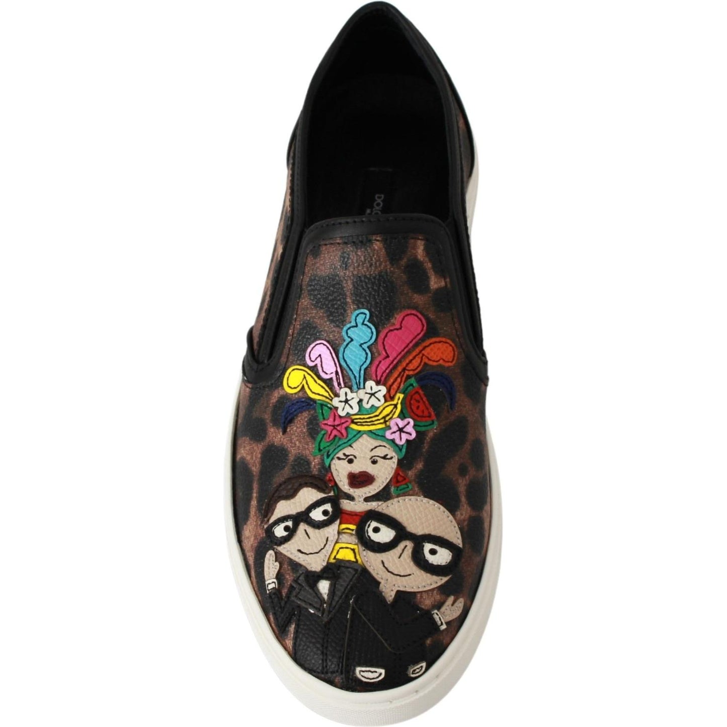 Dolce & Gabbana Leather Leopard #dgfamily Loafers Shoes Dolce & Gabbana