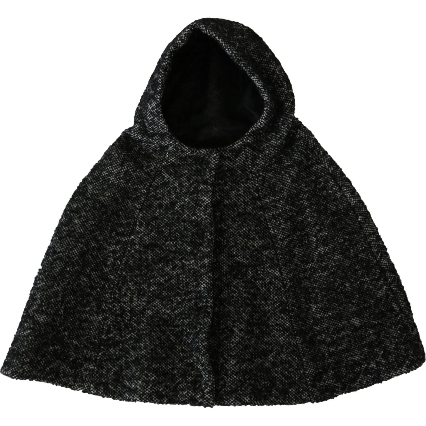 Dolce & Gabbana Gray Tweet Wool Kaftan Jacket Coat Top