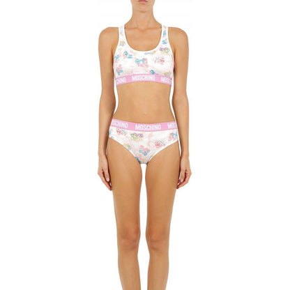 Moschino White Two-Piece Sleepwear My Little Pony Bikini Moschino