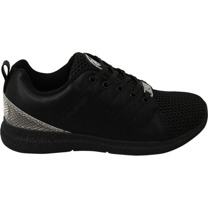Philipp Plein Black Casual Running Sneakers Shoes Philipp Plein