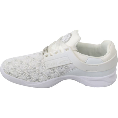 Philipp Plein White Polyester Casual Sneakers Shoes Philipp Plein