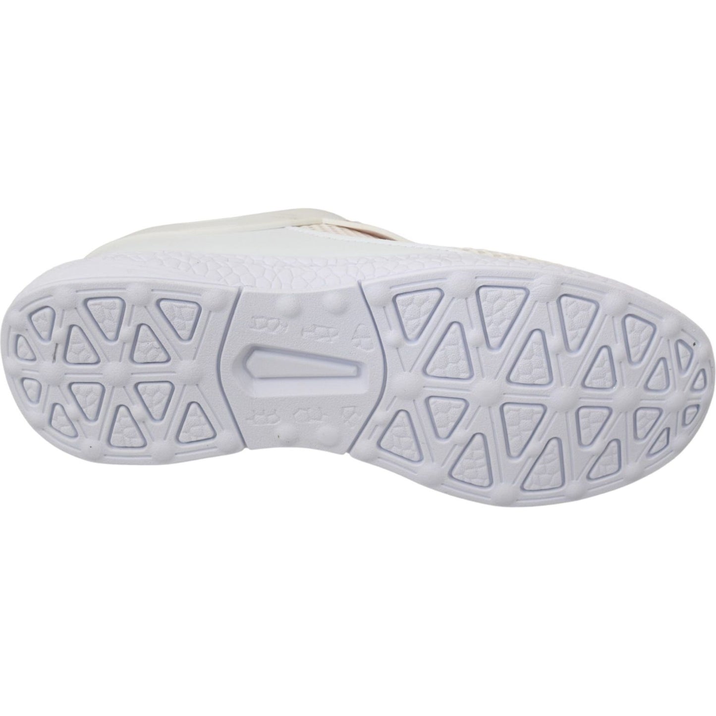 Philipp Plein White Pink Polyester Becky Sneakers Shoes Philipp Plein