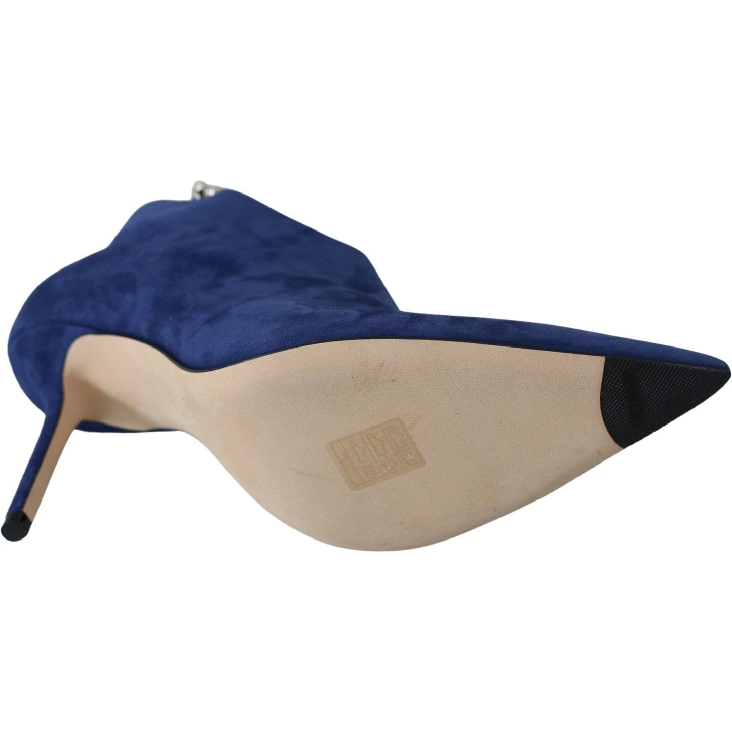 Jimmy Choo Pop Blue Leather Blaize 100 Boots Shoes Jimmy Choo