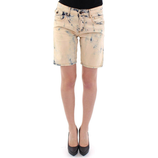 Dolce & Gabbana Blue Cotton Washed Jeans Shorts Pants Dolce & Gabbana