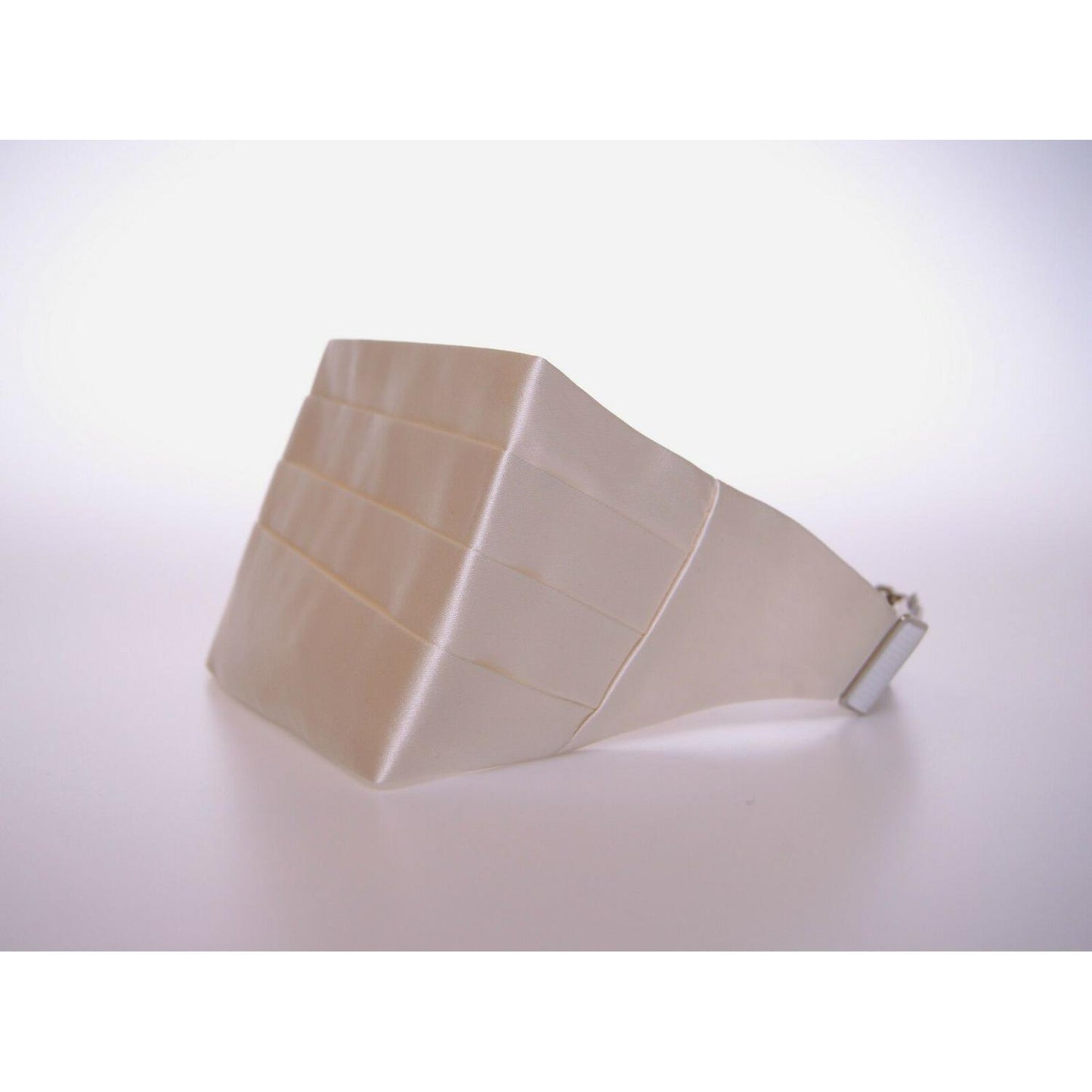 Dolce & Gabbana White Waist Tuxedo Smoking Belt Cummerbund Dolce & Gabbana