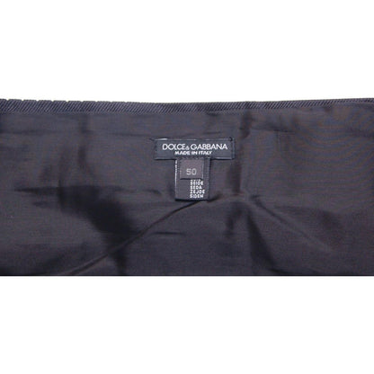 Dolce & Gabbana Black Waist Smoking Tuxedo Cummerbund Belt Dolce & Gabbana