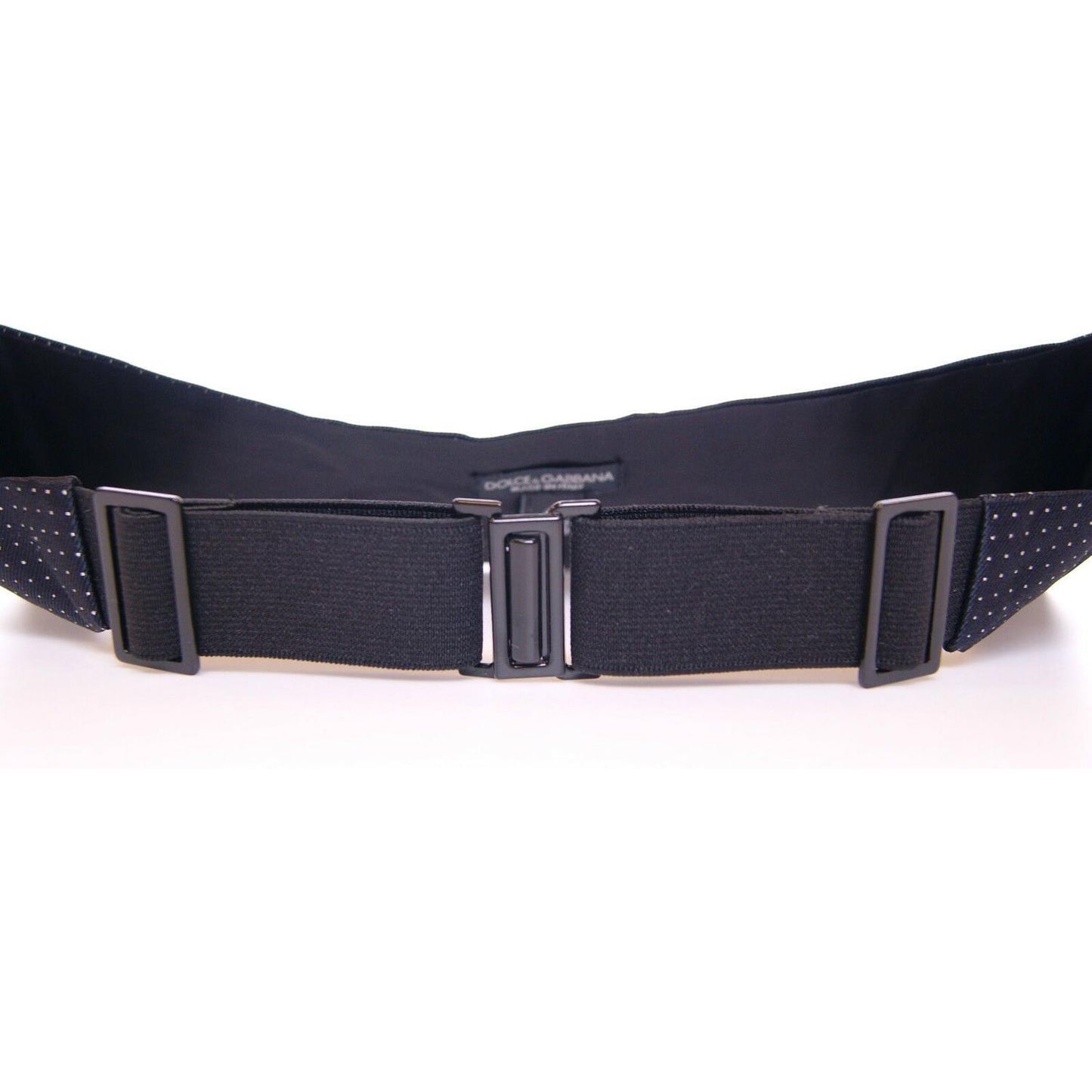 Dolce & Gabbana Blue Waist Smoking Tuxedo Cummerbund Belt Dolce & Gabbana