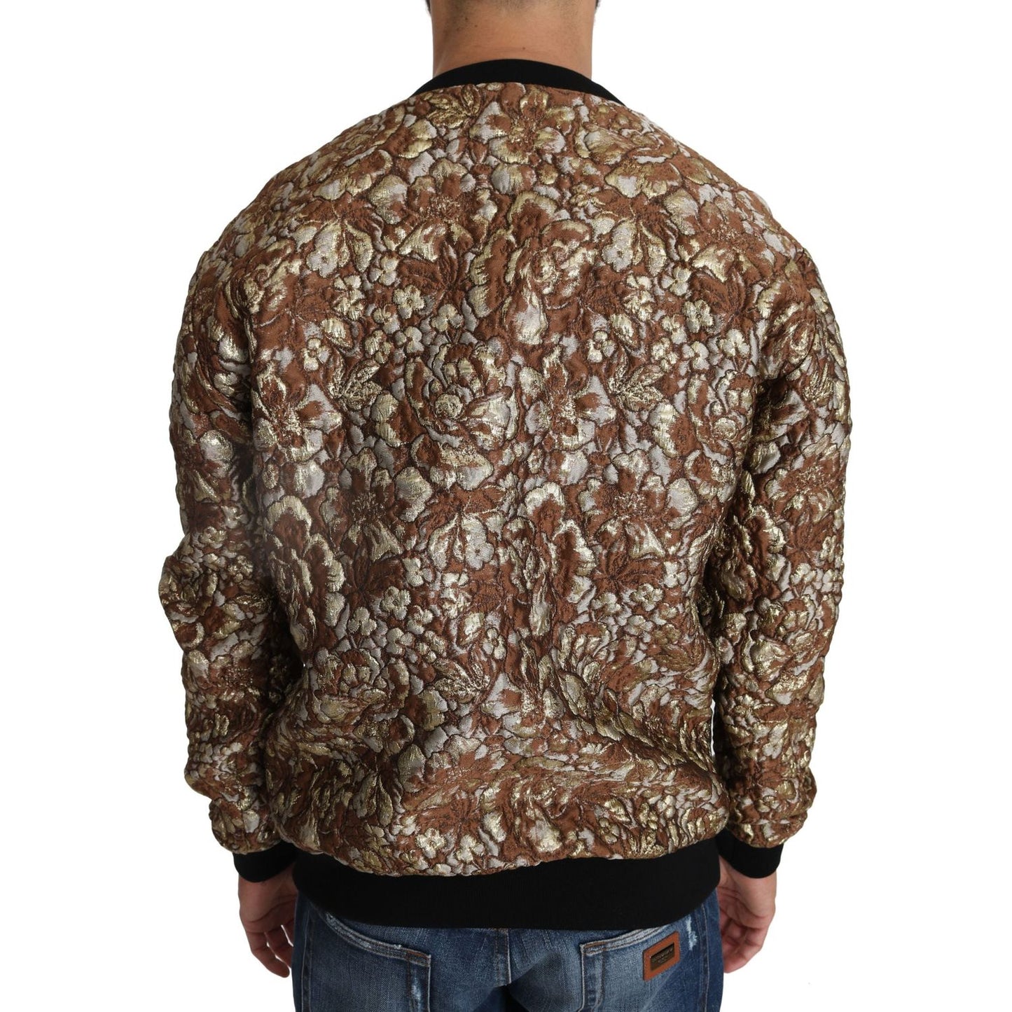 Dolce & Gabbana Multicolor MAMBO Jacquard Pineapple Pullover Sweater Dolce & Gabbana