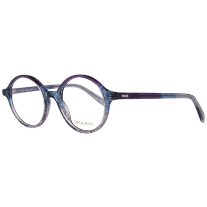 Emilio Pucci Multicolor Plastic Glasses (Frames)