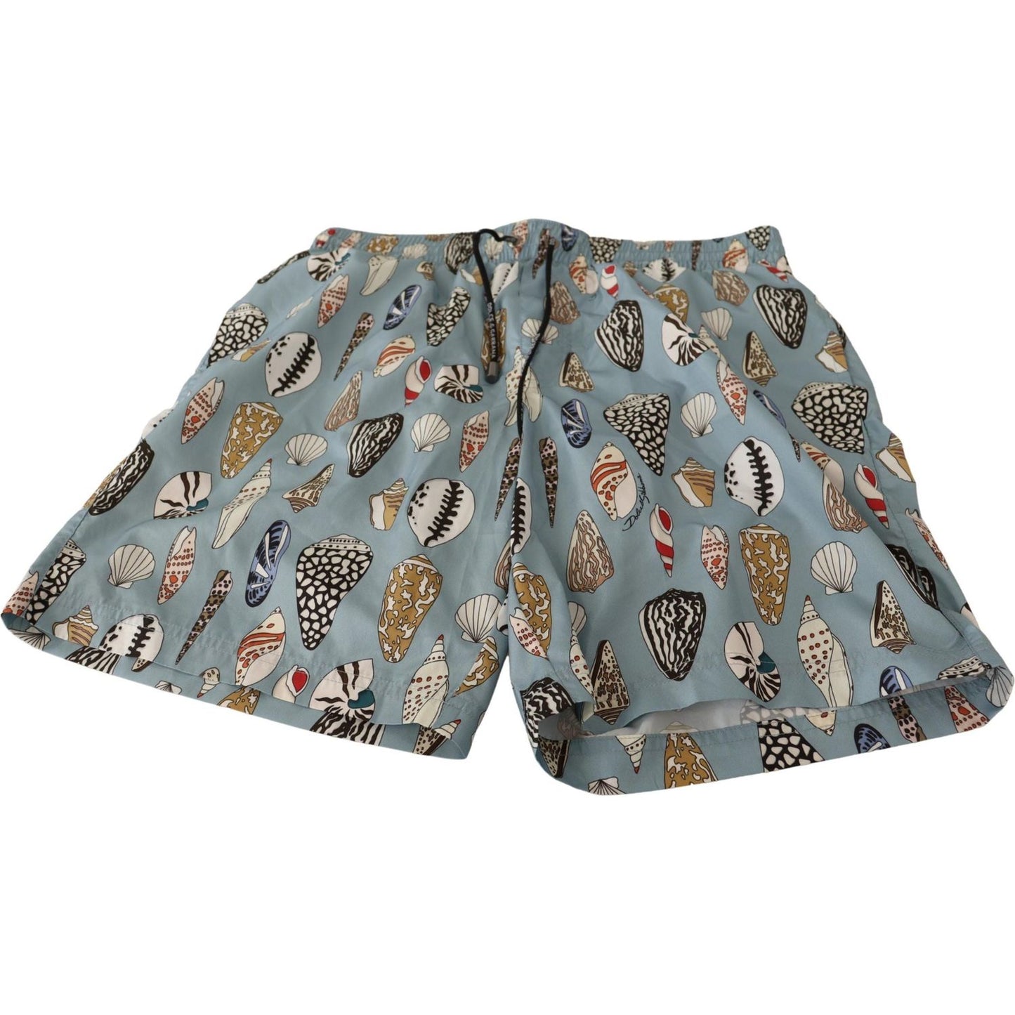 Dolce & Gabbana Blue Seashell Beachwear Swimwear Shorts Dolce & Gabbana