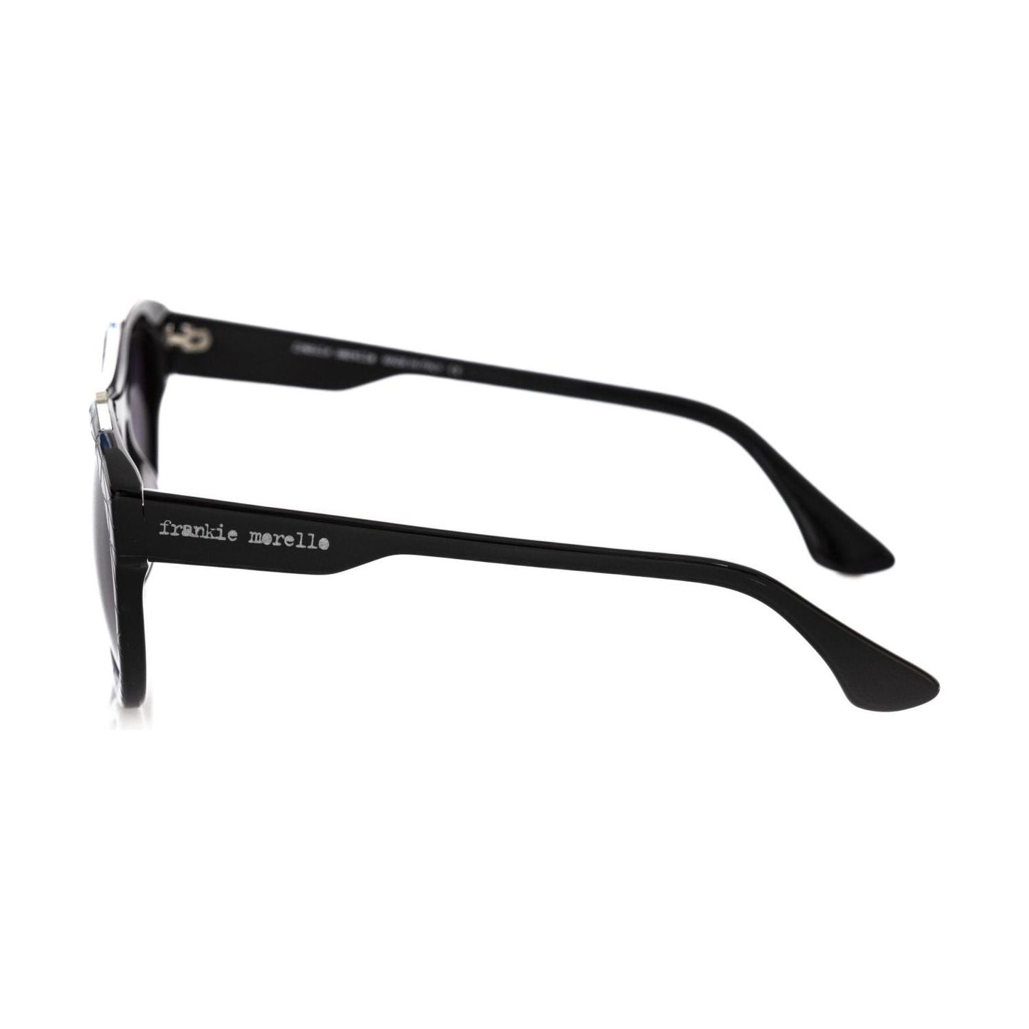 Frankie Morello Black Acetate Men's Sunglass Frankie Morello