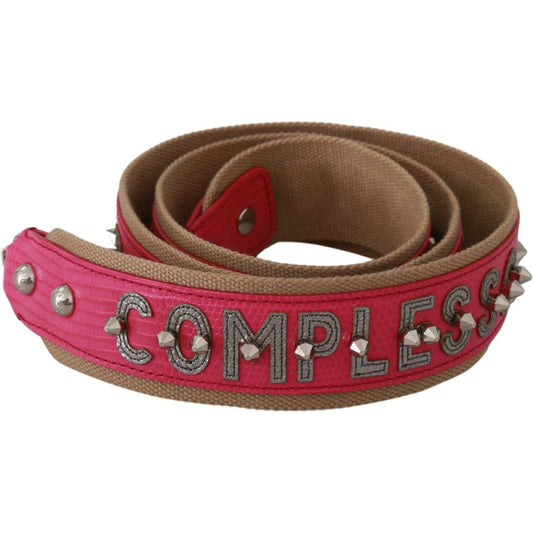 Dolce & Gabbana Pink Handbag Accessory Leather Shoulder Strap Dolce & Gabbana