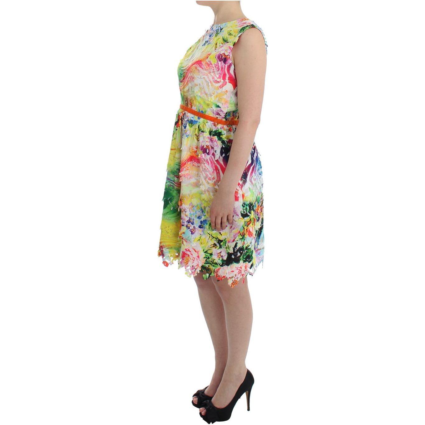 Lanre Da Silva Ajayi Multicolor Organza Sheath Dress