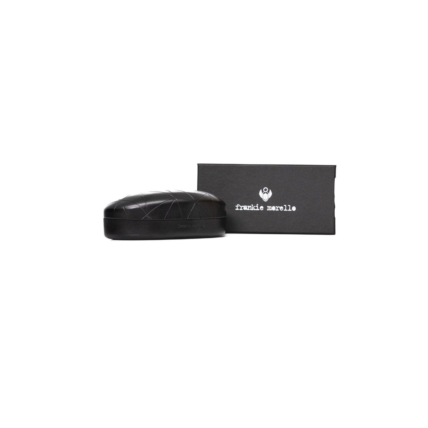 Frankie Morello Black Metallic Women Sunglasses