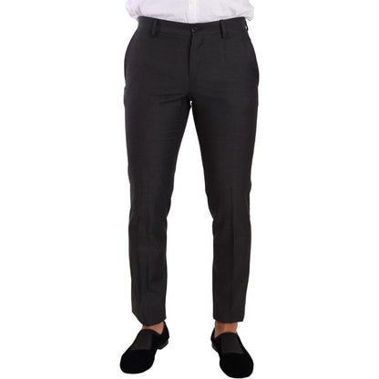 Dolce & Gabbana Black MARTINI Single Breasted 2 Piece Suit Dolce & Gabbana