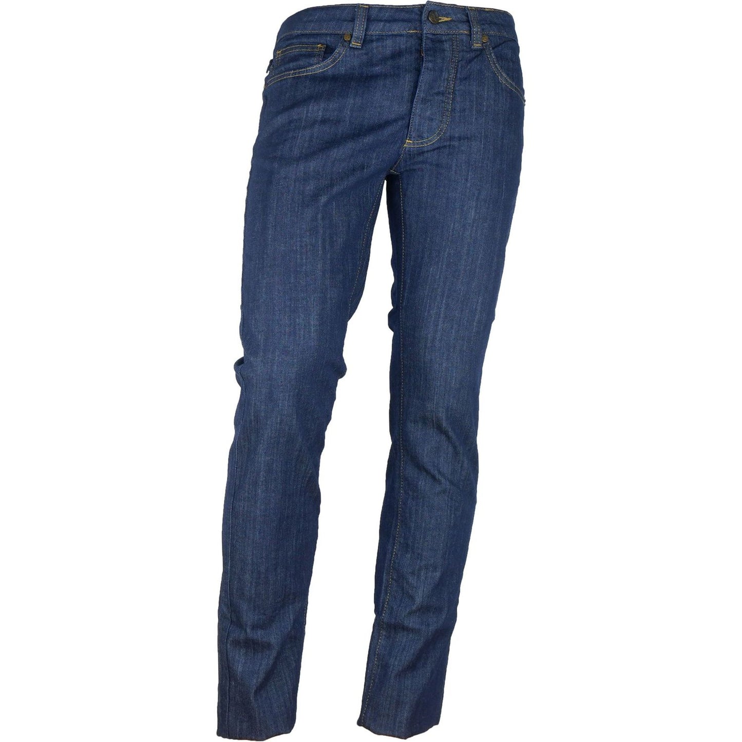 Cavalli Class Blue Cotton Jeans & Pants Cavalli Class