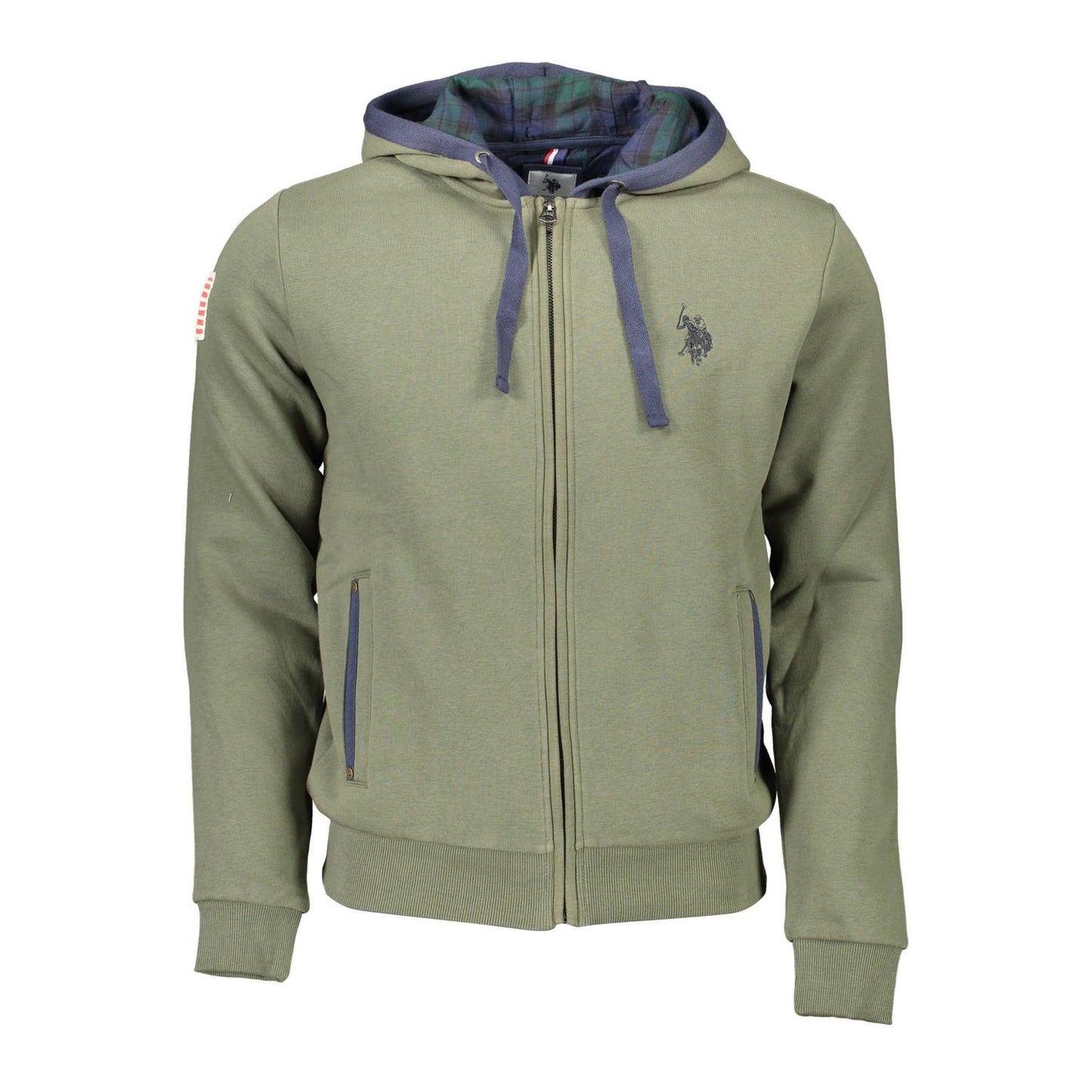 U.S. POLO ASSN. Verde Cotton Men Sweatshirt