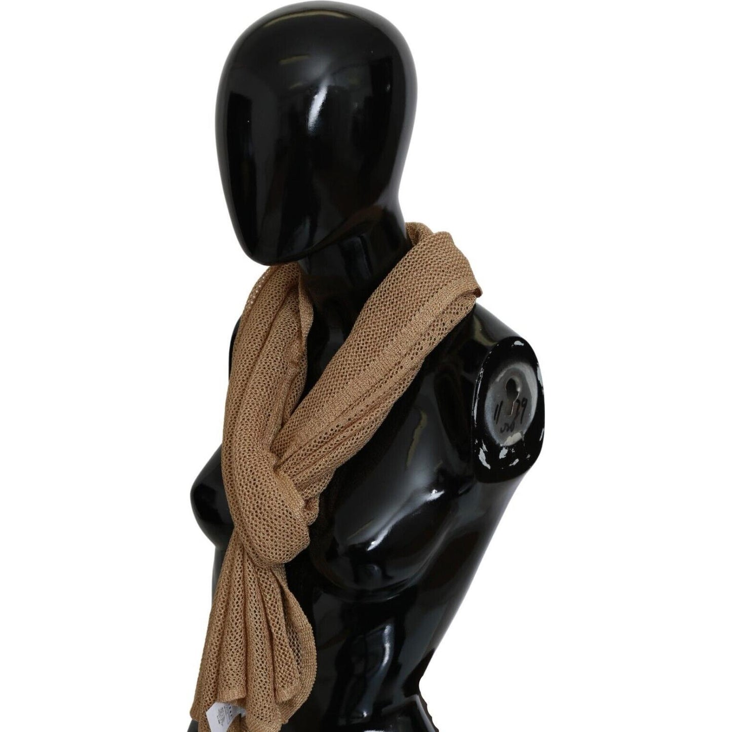 GF Ferre Brown Neck Wrap Winter Shawl Foulard Scarf GF Ferre