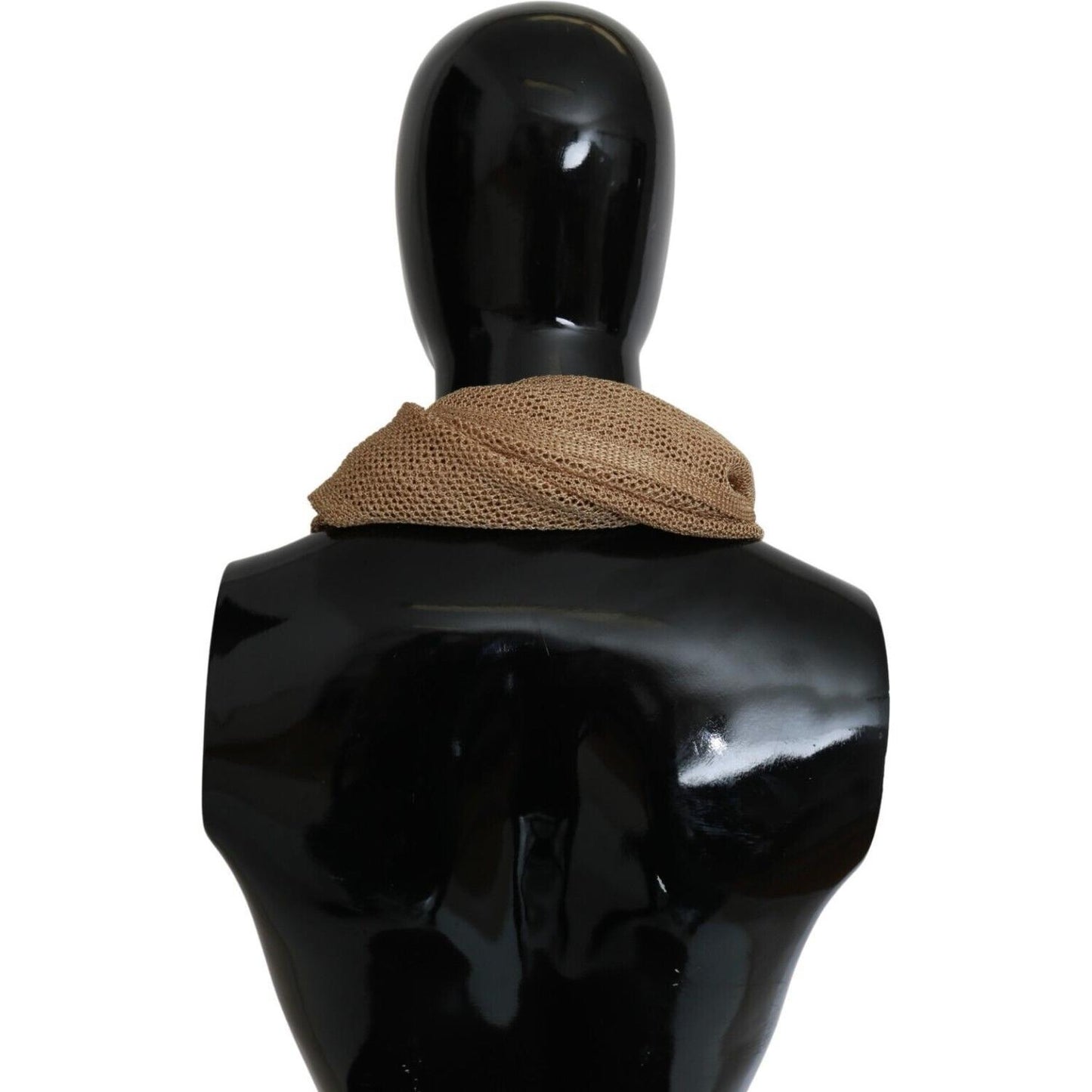 GF Ferre Brown Neck Wrap Winter Shawl Foulard Scarf GF Ferre