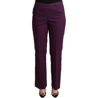 BENCIVENGA Violet High Waist Tapered Casual Pants BENCIVENGA