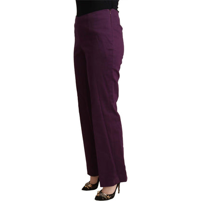 BENCIVENGA Violet High Waist Tapered Casual Pants BENCIVENGA