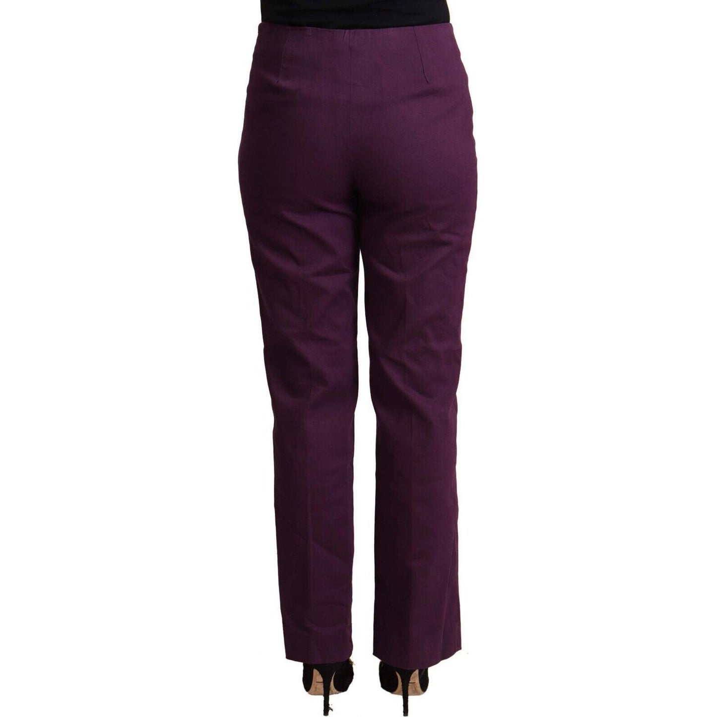 BENCIVENGA Violet High Waist Tapered Casual Pants BENCIVENGA