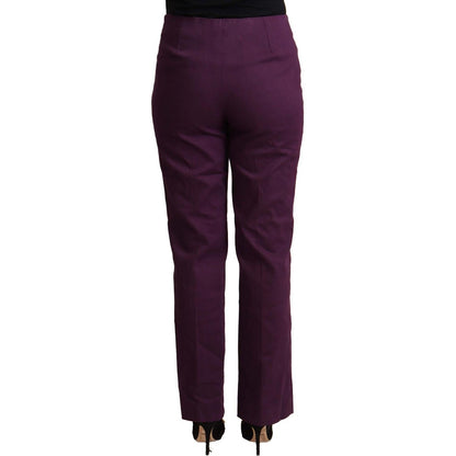 BENCIVENGA Violet High Waist Tapered Casual Pants BENCIVENGA