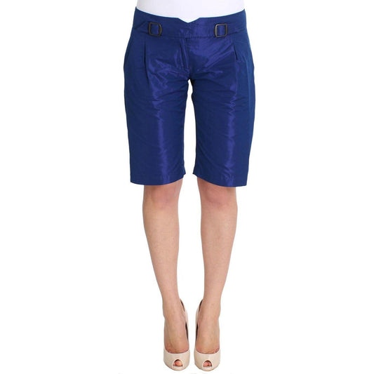 Ermanno Scervino Blue Above Knees Bermuda Shorts Ermanno Scervino