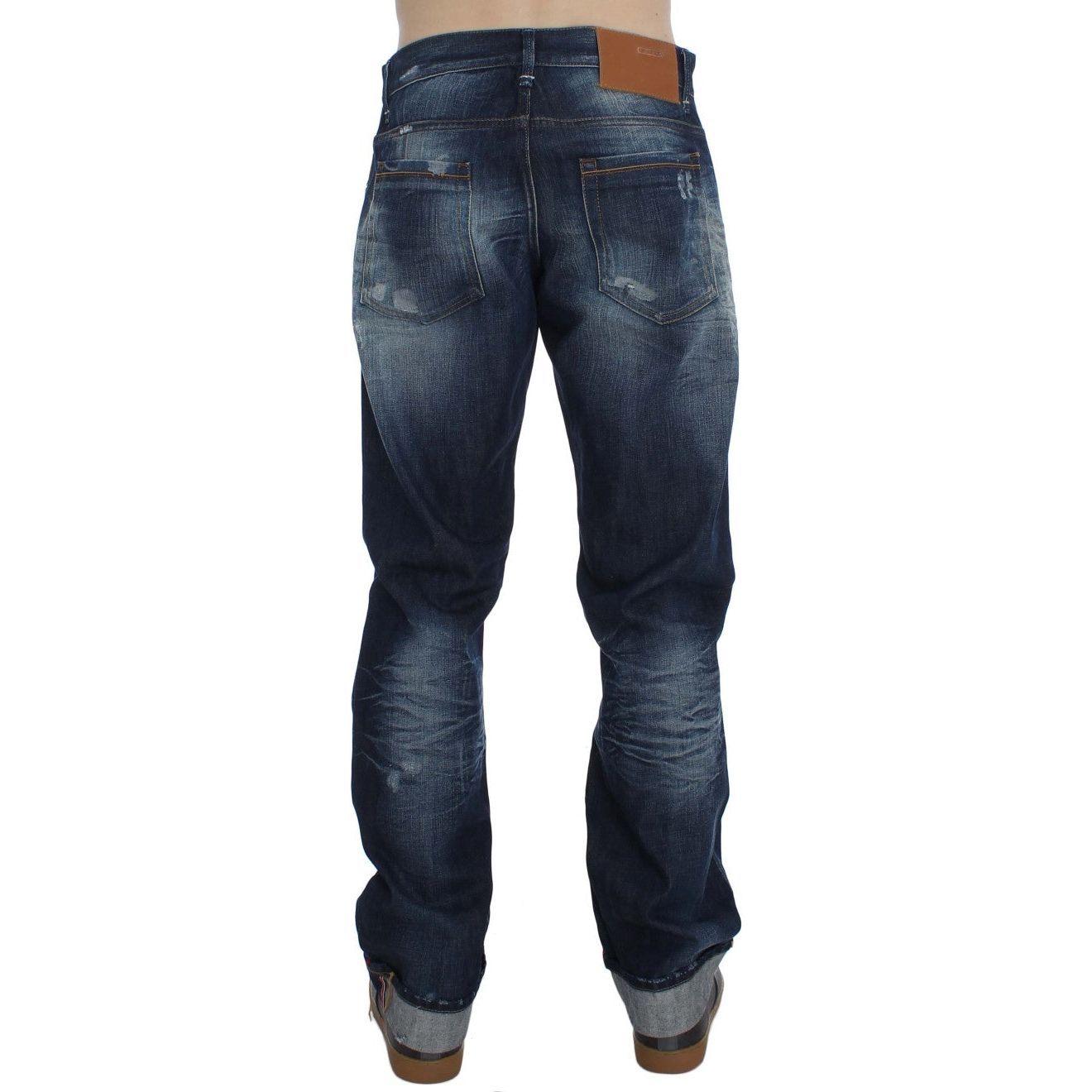 Authentic Regular Fit Blue Wash Jeans