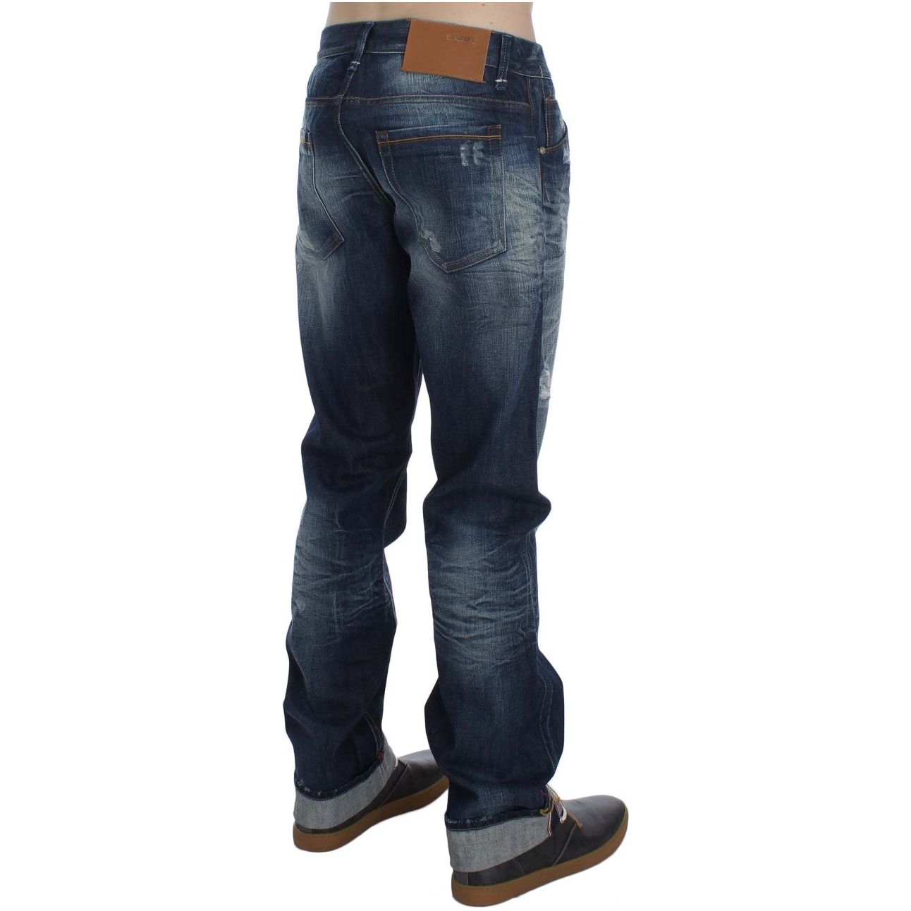 Authentic Regular Fit Blue Wash Jeans