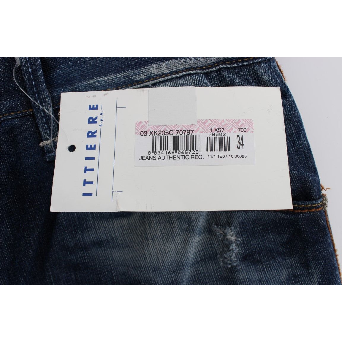 Authentic Regular Fit Blue Wash Jeans