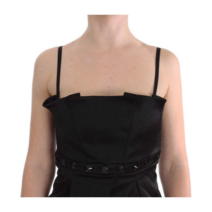 Exte Black Tank Party Evening Top Blouse