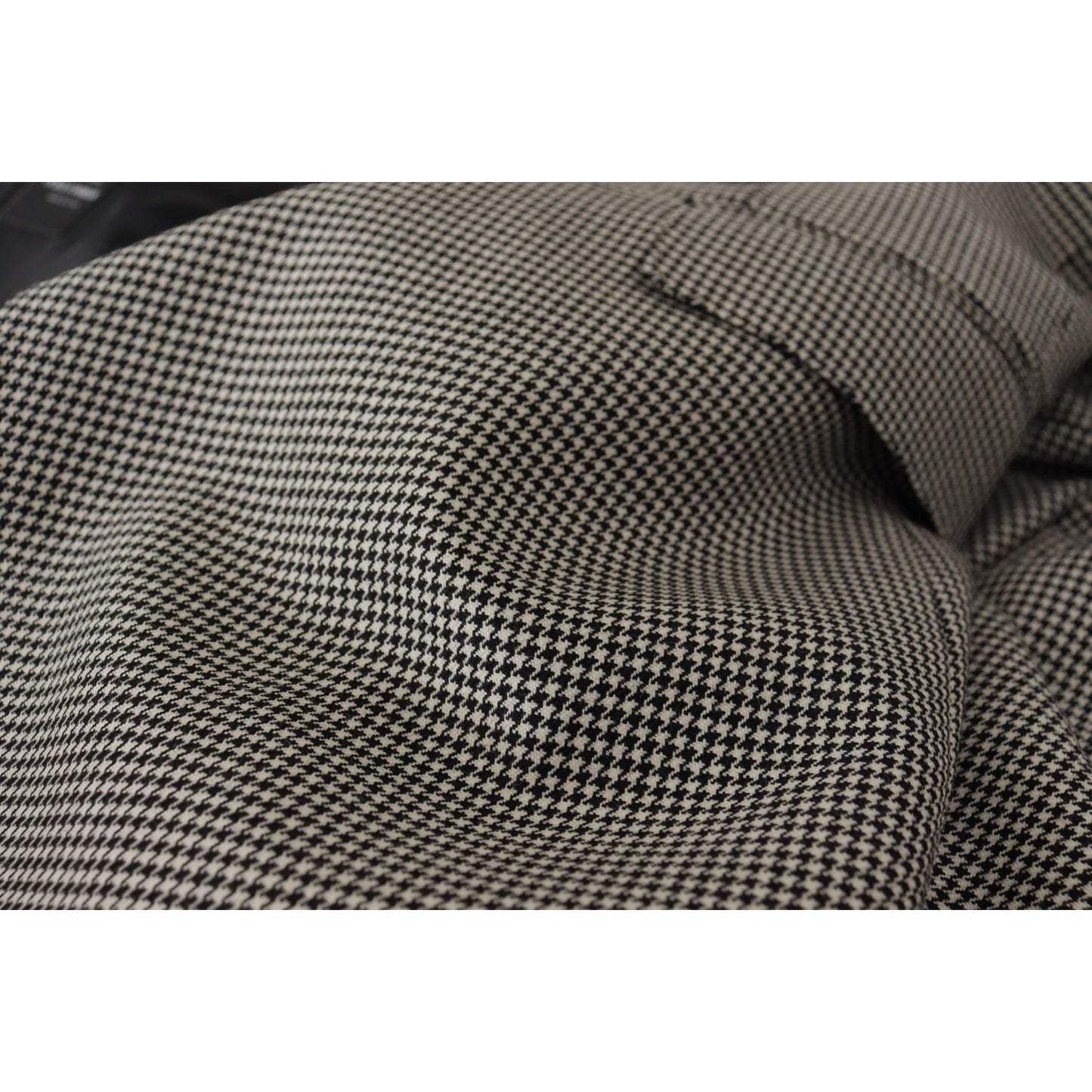 Dolce & Gabbana Gray Checkered Single Breasted Jacket Blazer Dolce & Gabbana