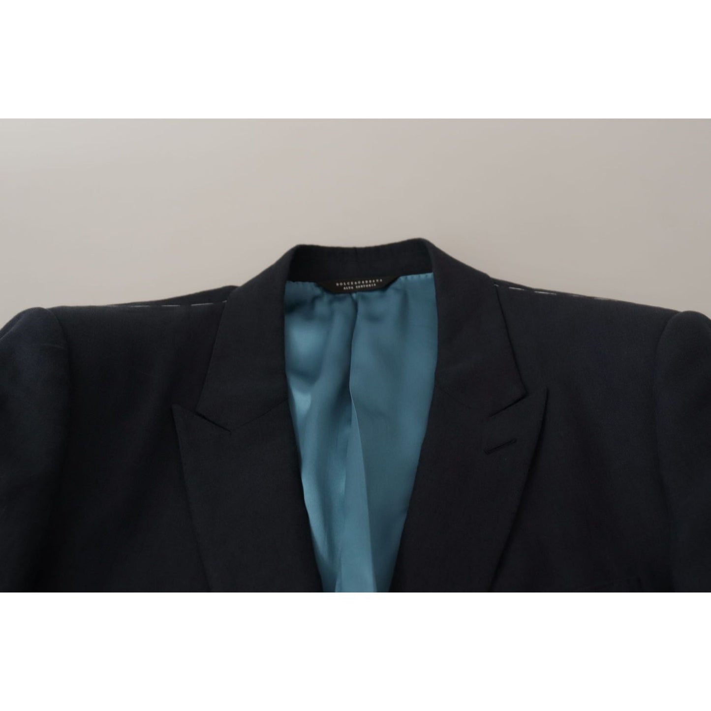 Dolce & Gabbana Dark Blue ALTA SARTORIA Jacket Coat Blazer Dolce & Gabbana