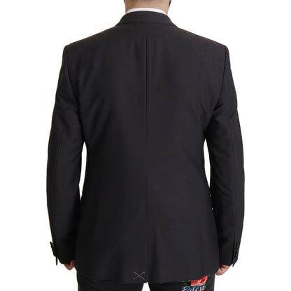 Dolce & Gabbana Dark Blue Single Breasted MARTINI Blazer Dolce & Gabbana