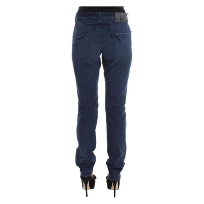 Costume National Blue Cotton Blend Denim Jeans Costume National