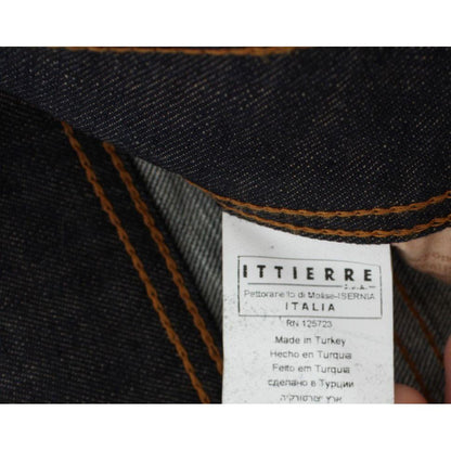 John Galliano Blue Wash Cotton Blend Slim Fit Bootcut Jeans John Galliano